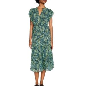 Steve Madden Tiered Midi Floral Dress Size L